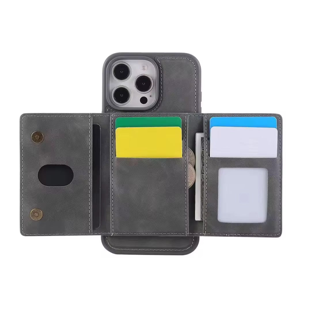 IPhone 16 Pro Max Magnetic Detachable Leather Wallet