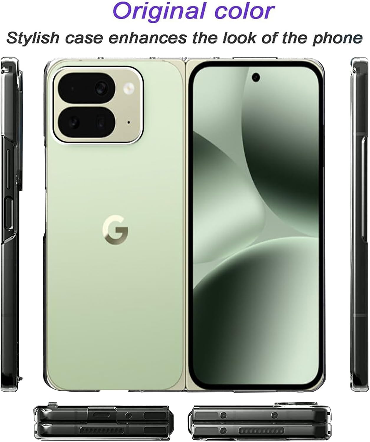 Pixel 10 Pro Fold / Pixel 9 Pro Fold Clear Armor iPhone Case