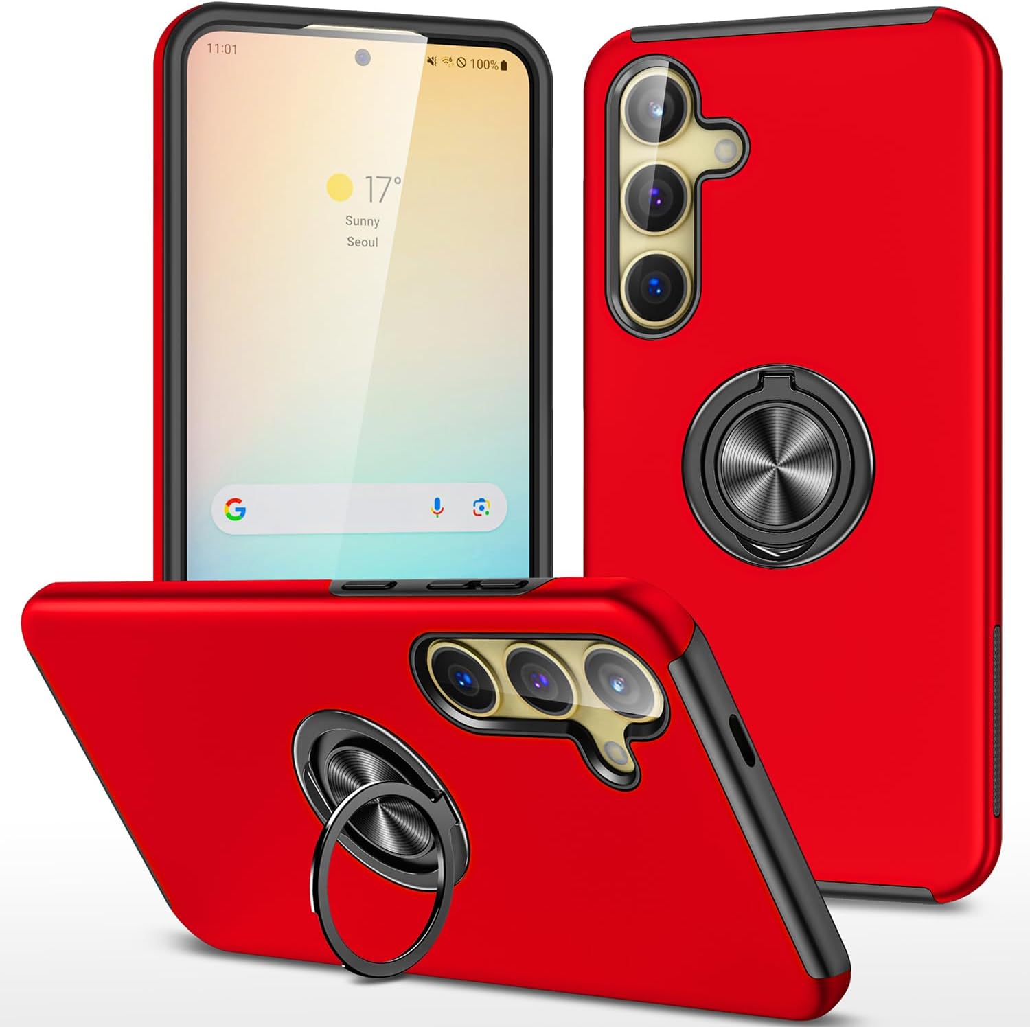 Samsung A55/A35 Tough Armour Ring Case