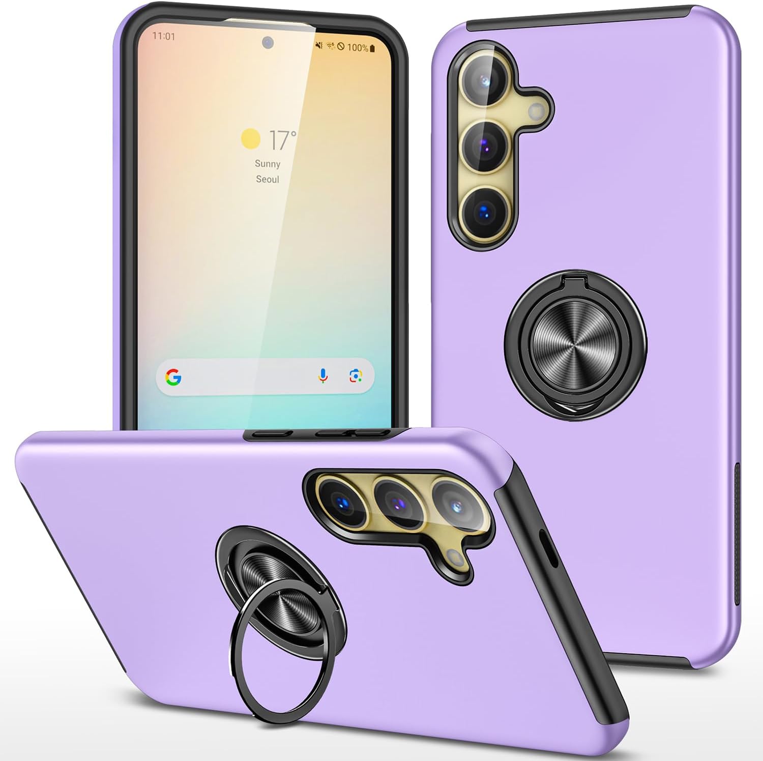 Samsung A55/A35 Tough Armour Ring Case