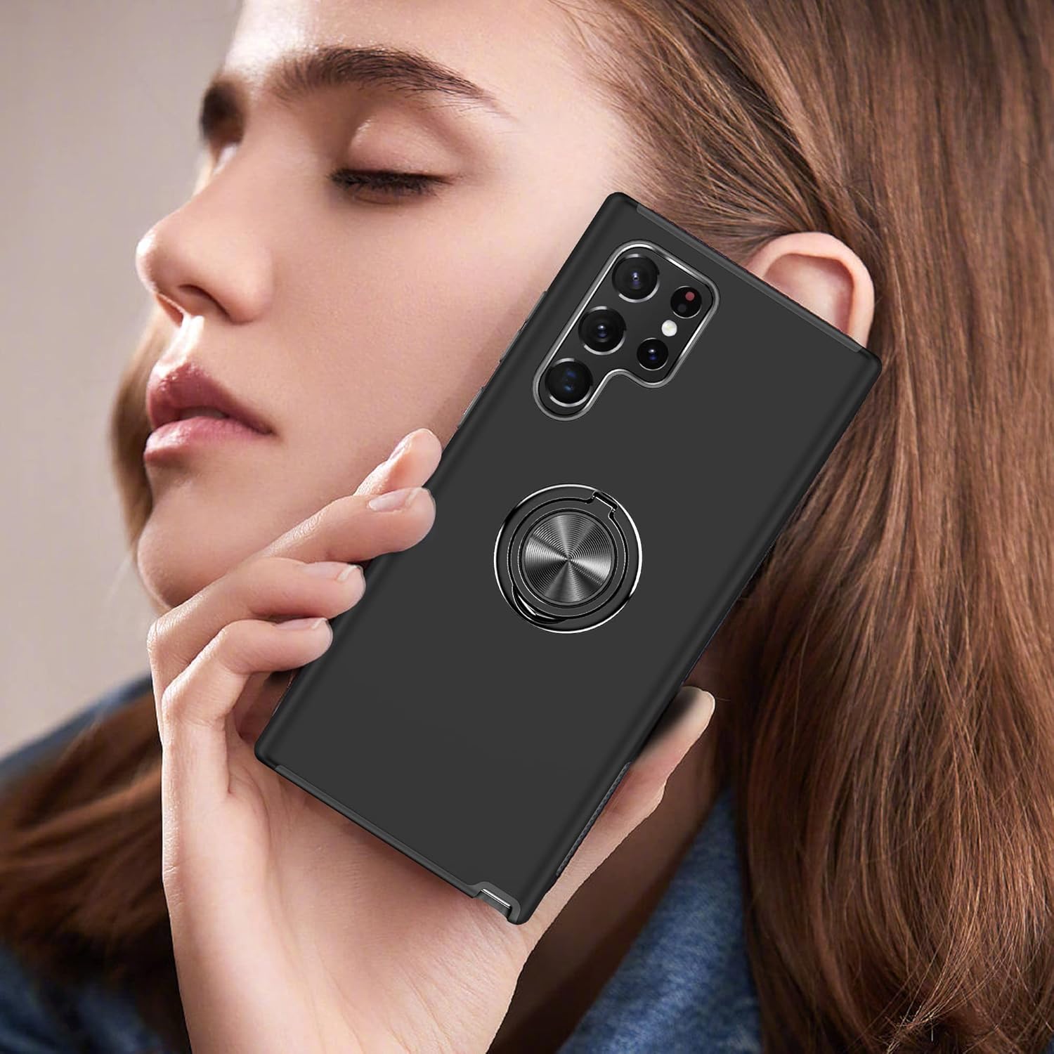 Samsung A55/A35 Tough Armour Ring Case