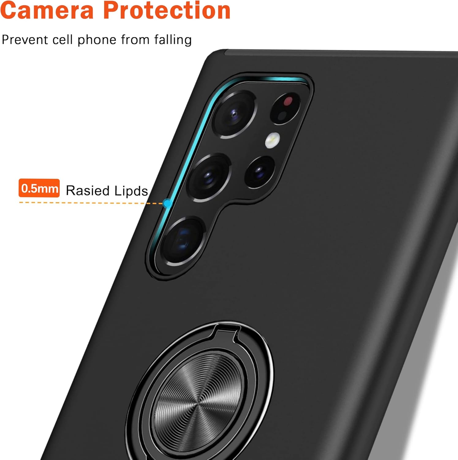 Samsung A55/A35 Tough Armour Ring Case