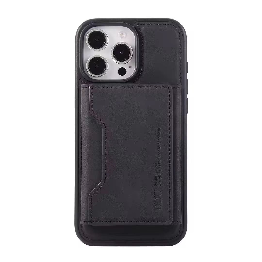 IPhone 16 Pro Max Magnetic Detachable Leather Wallet