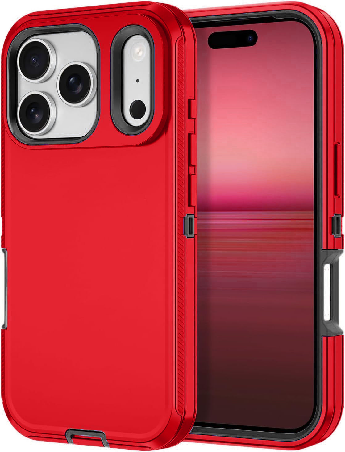 iPhone 17 Pro Max Defender Tough Heavy Duty case