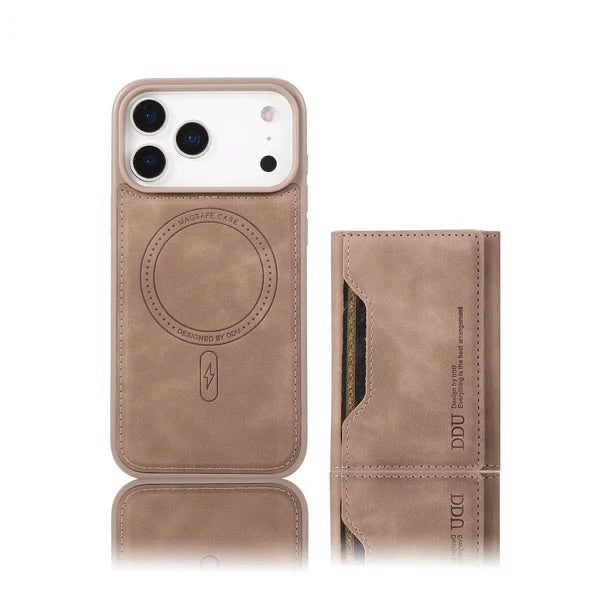 IPhone 16 Pro Max Magnetic Detachable Leather Wallet
