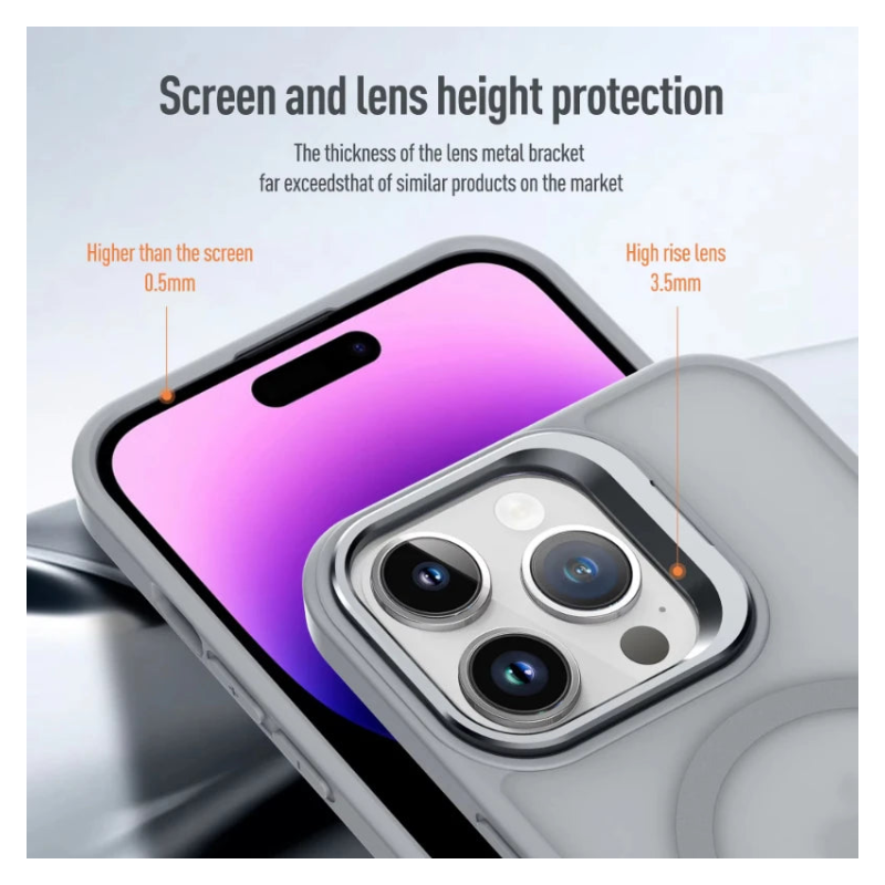 iPhone 15 Pro Max Tough MagSafe Frosted Case