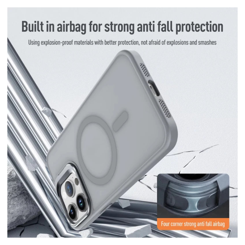 iPhone 15 Pro Max Tough MagSafe Frosted Case