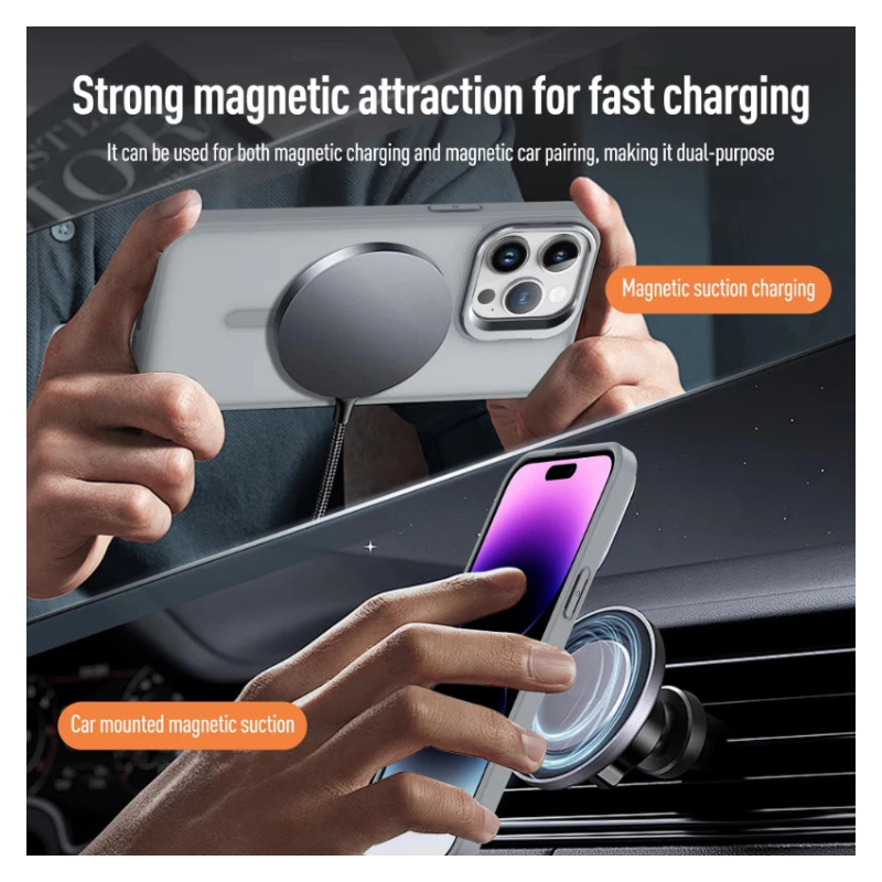 iPhone 15 Pro Max Tough MagSafe Frosted Case