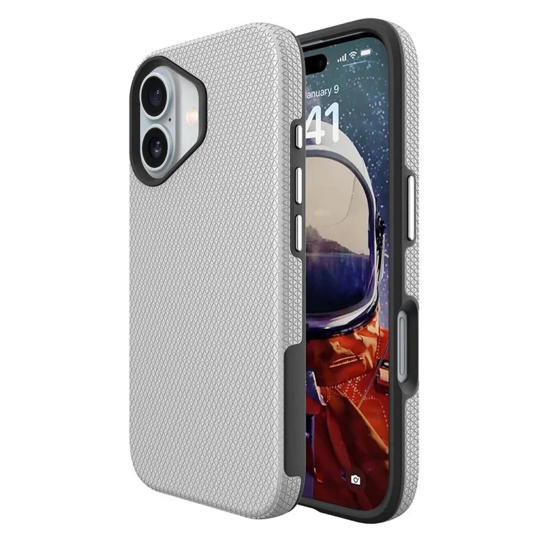 iPhone 16 Tough Hybrid Grip Case