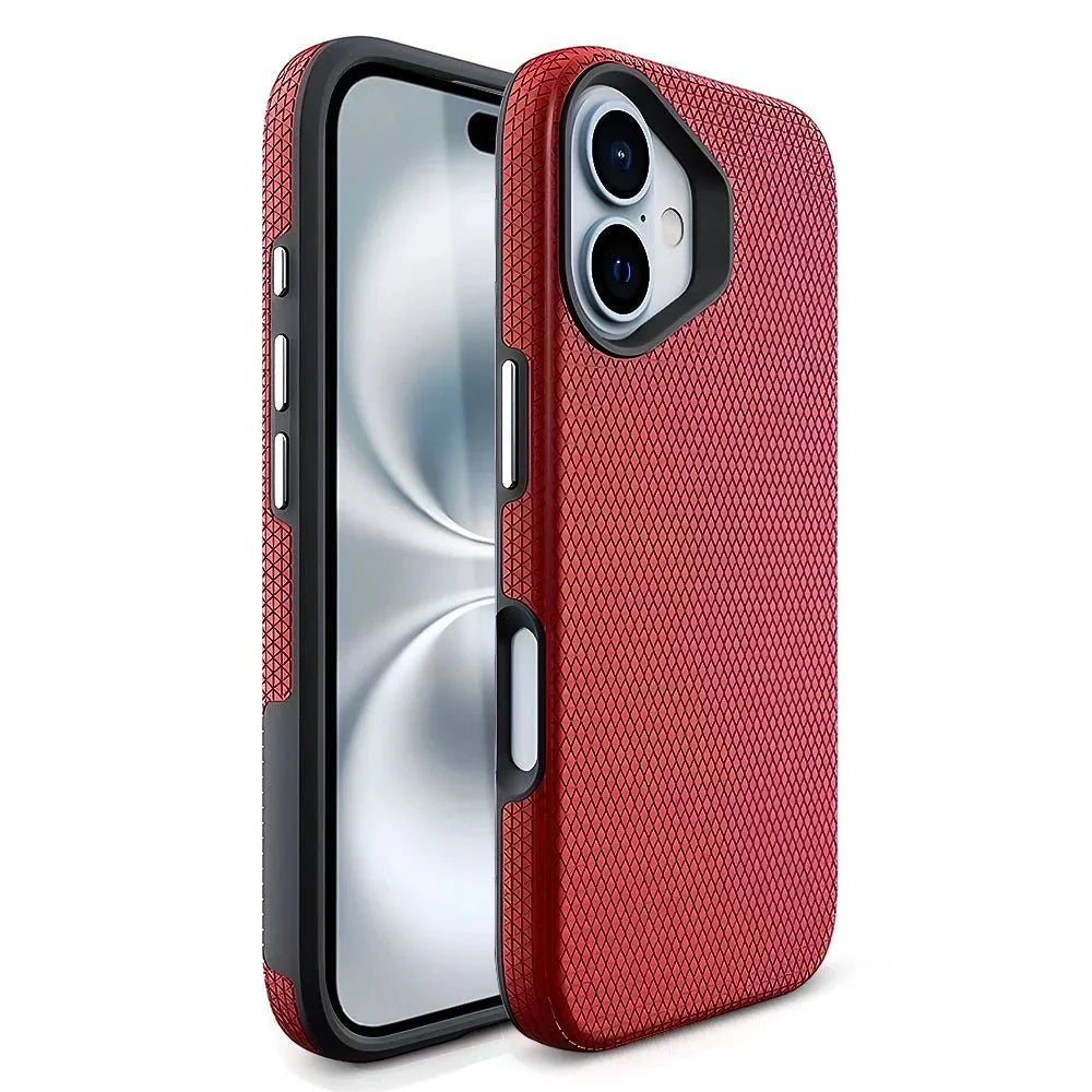 iPhone 16 Tough Hybrid Grip Case