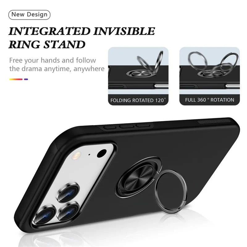 iPhone 11 Tough Hybrid Ring Case