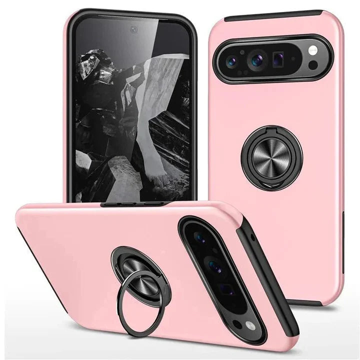Pixel 10 Pro / 9 Pro  Tough Hybrid Ring Case