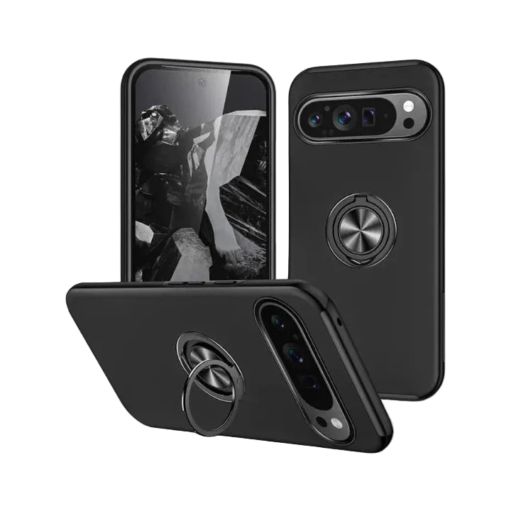 Pixel 10 Pro / 9 Pro  Tough Hybrid Ring Case