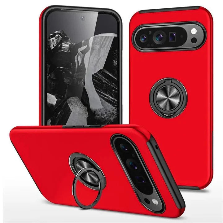 Pixel 10 Pro / 9 Pro  Tough Hybrid Ring Case