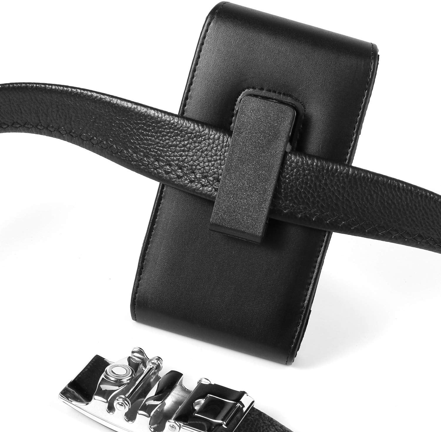 Vertical with Clip Holster