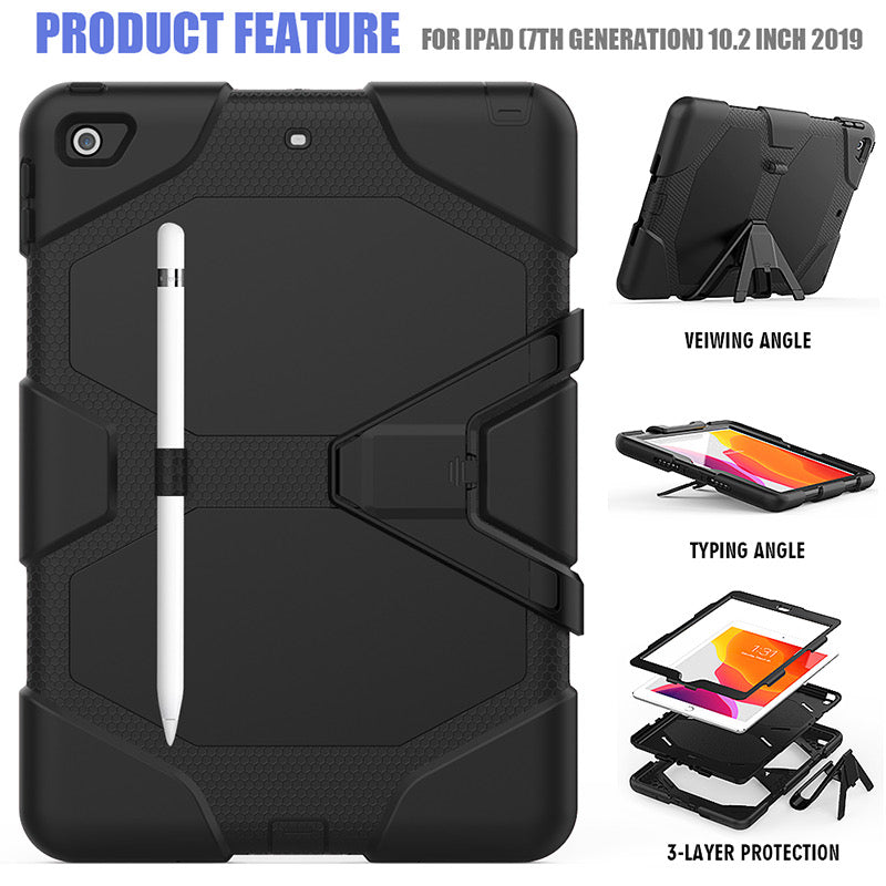 Tough Heavy Duty Shock Proof Case For iPads 10.2