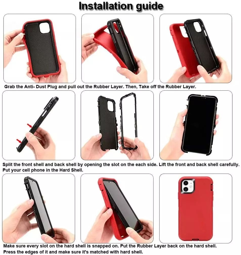 iPhone 11 Defender Tough Heavy Duty case
